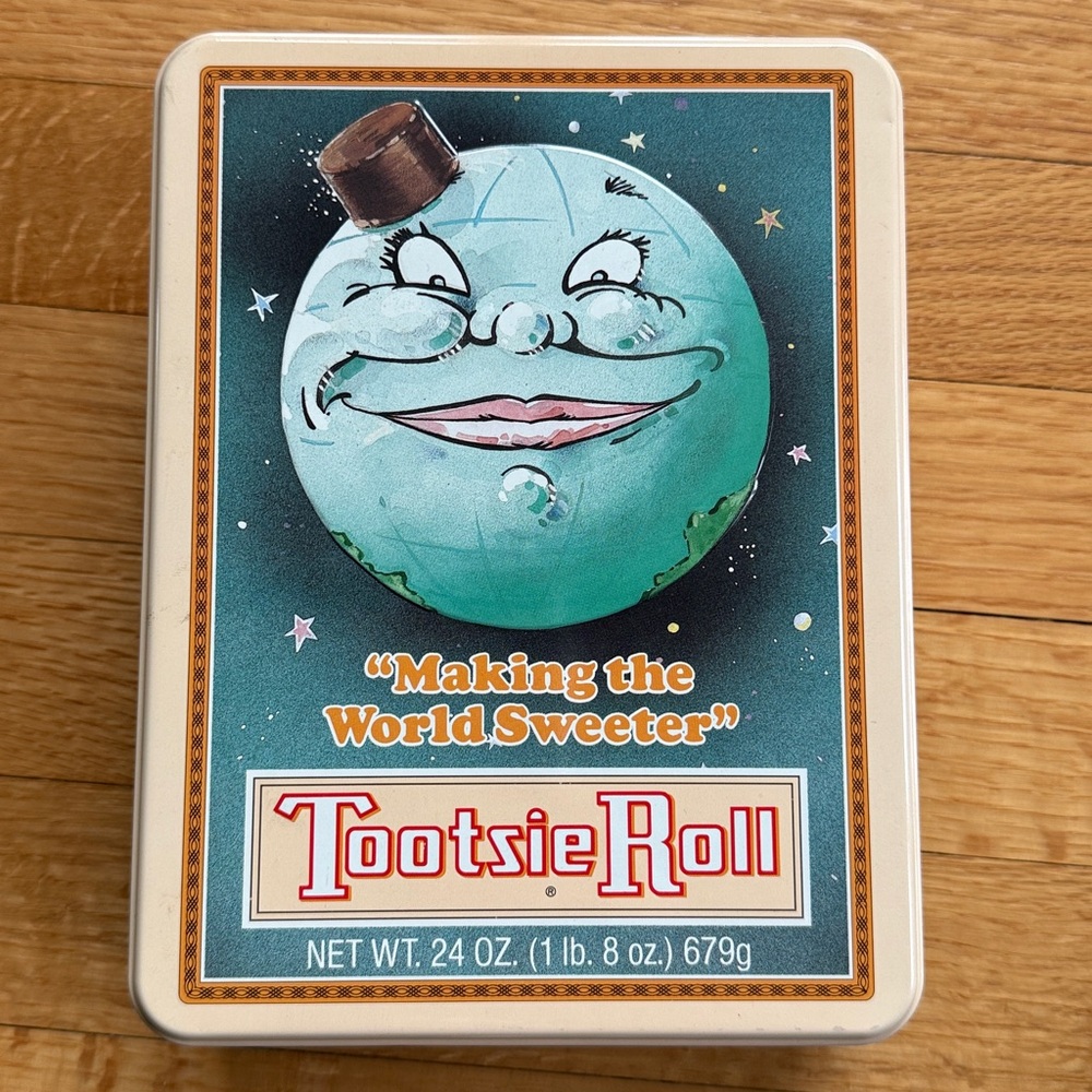 Tootsie Roll Vintage Tin Box